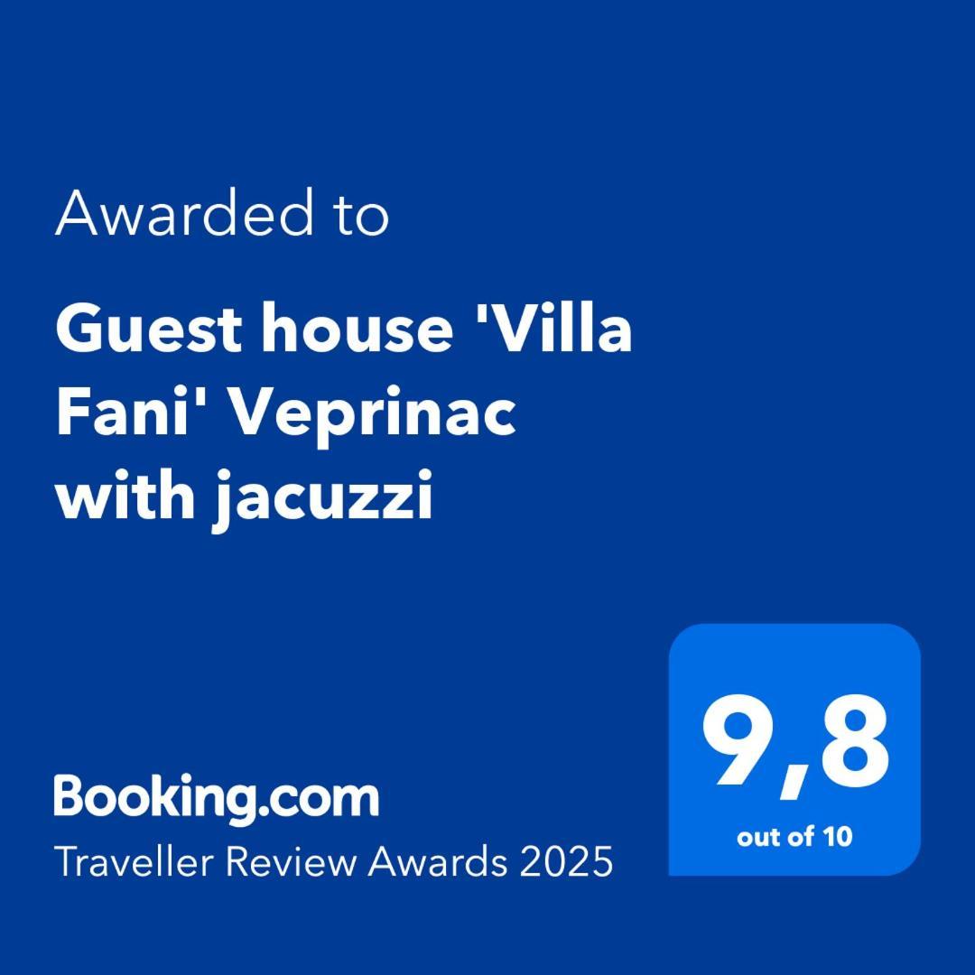 Guest House 'Villa Fani' Veprinac With Jacuzzi Bagian luar foto